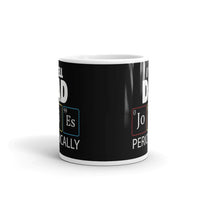 I Tell Dad Jokes Periodically White glossy mug