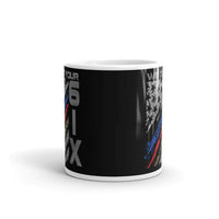 We Got Your Six White glossy mug