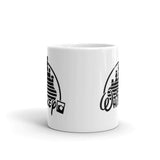 Whiskey White glossy mug