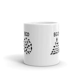 Ego Eco White glossy mug