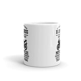 You Can Buy Motorcycles White glossy mug