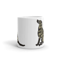 I Love Bog Mutts White glossy mug