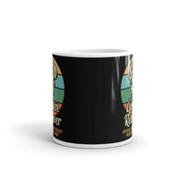 Golden Retriever White glossy mug