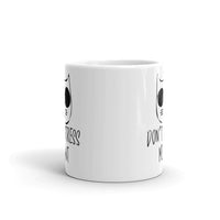 Don't Stress Meowt White glossy mug