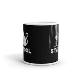 Stay Cool White glossy mug