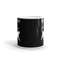 Cat Petting Guide White glossy mug