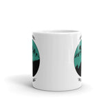 Off the Grid White glossy mug