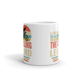 Cycling Legend White glossy mug