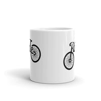 Bike Ride White glossy mug