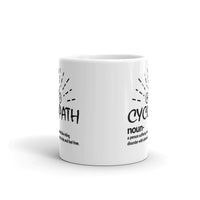 Cycopath White glossy mug