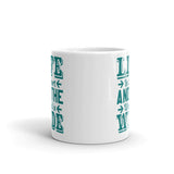 The World is Wide White glossy mug