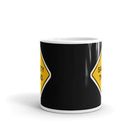 Safety Third White glossy mug