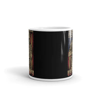 We Stand for the Flag (US Army) White glossy mug