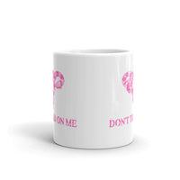 Don't Tread on Me White glossy mug