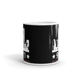 9/11 We Will Never Forget White glossy mug