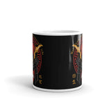 Samuri (Wake from Death) White glossy mug