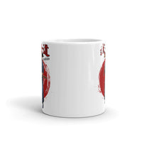 Samuri (Bushido) White glossy mug