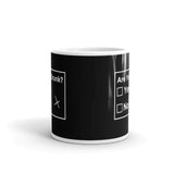 Are You Drunk? White glossy mug