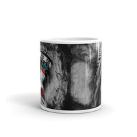 Beautiful Native Woman White glossy mug