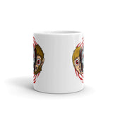 Triple Killer White glossy mug