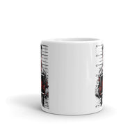 Zombie Mug Shot White glossy mug