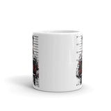 Zombie Mug Shot White glossy mug