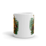 Medusa White glossy mug