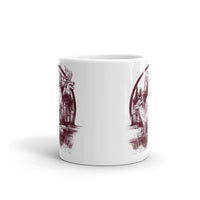 Deer White glossy mug