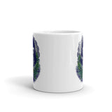 Gorilla White glossy mug