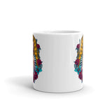 Guadalupe White glossy mug