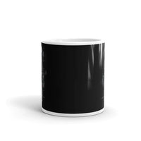 Night Rider White glossy mug