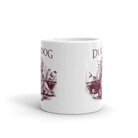 Duck Dog White glossy mug