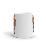 Frenchy White glossy mug