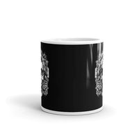 Skull Tattoo White glossy mug