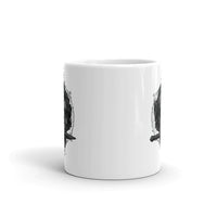 Caesar Skull White glossy mug