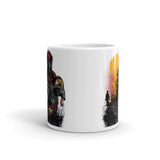 Firefighter White glossy mug