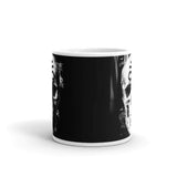 Occult Skull White glossy mug