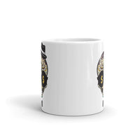 Calabera 2 White glossy mug