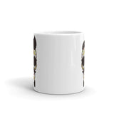 Calabera 3 White glossy mug