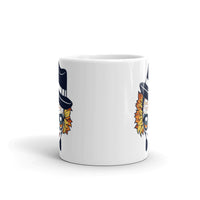 Calabera 5 White glossy mug