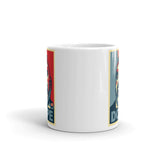 Dope White glossy mug