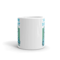 Damn Robot White glossy mug