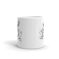 Dead Angel White glossy mug