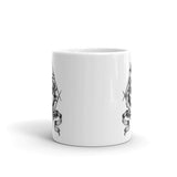 Domination White glossy mug