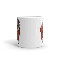 Dracula White glossy mug