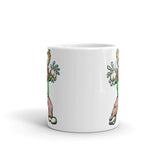 Evil Clown White glossy mug