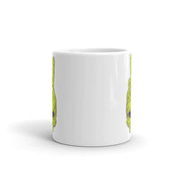 Peace Skull White glossy mug