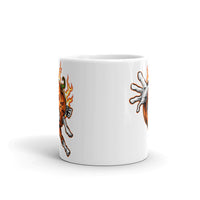 Pumpkin Hero White glossy mug