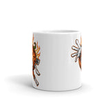 Pumpkin Hero White glossy mug