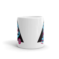 Satan Rulz White glossy mug